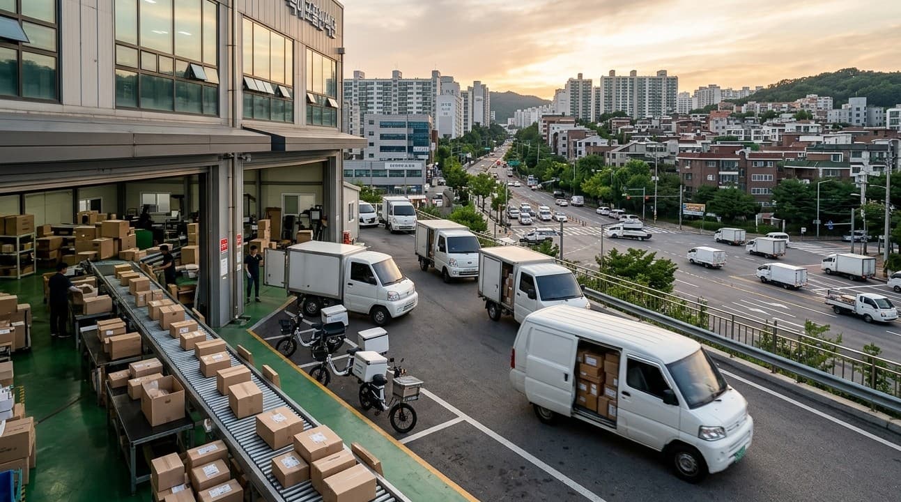 당일배송은 물류를 어떻게 바꿨나 — 속도의 시대